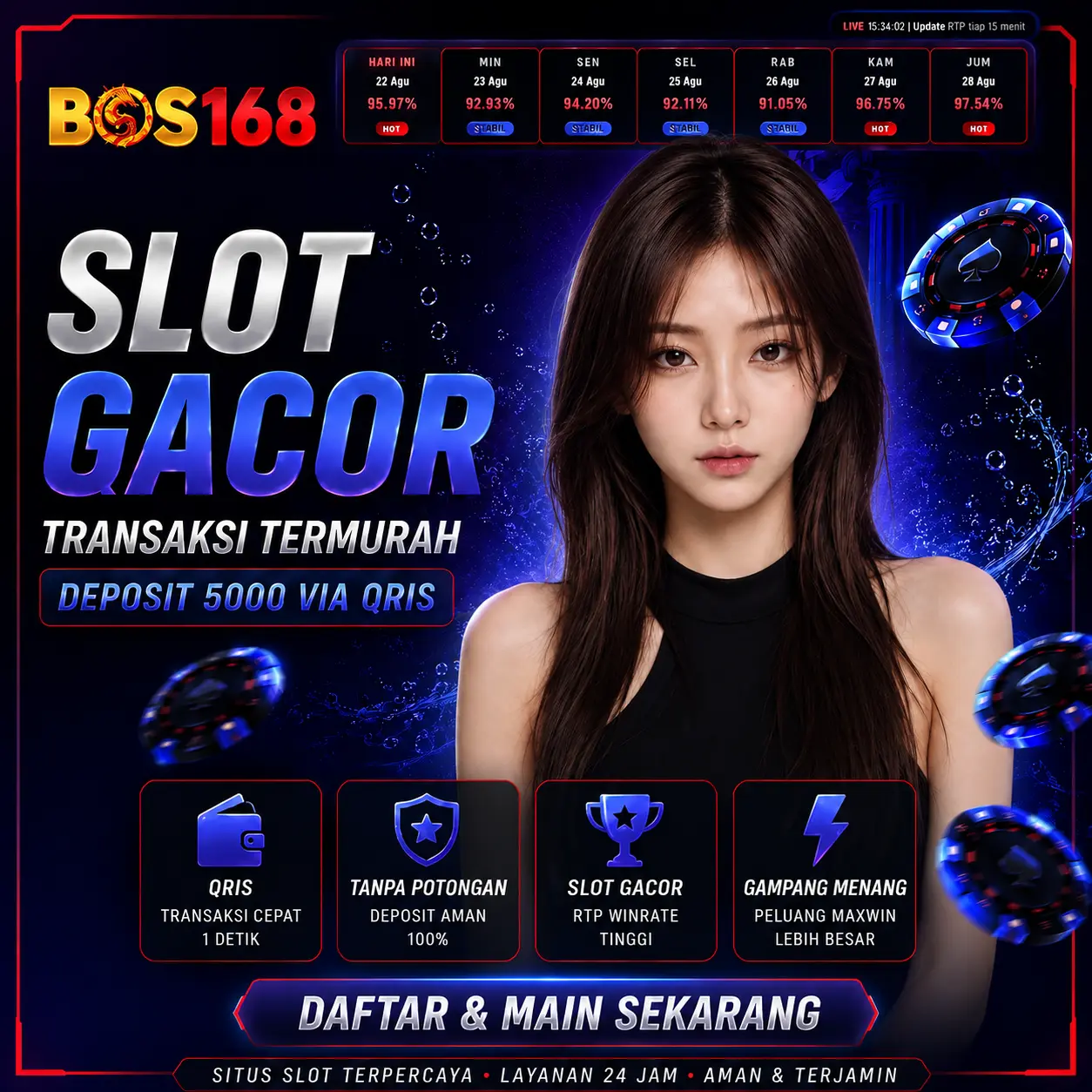 Slot Qris (Bos168) - CHURCH Situs Dewa Slot Gacor Deposit 5000 Termurah Gampang Menang Hari Ini